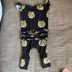 Tiger one piece outfit posh peanut